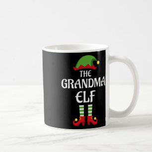 Grandma Elf Family Matching Group Christmas Coffee Mug