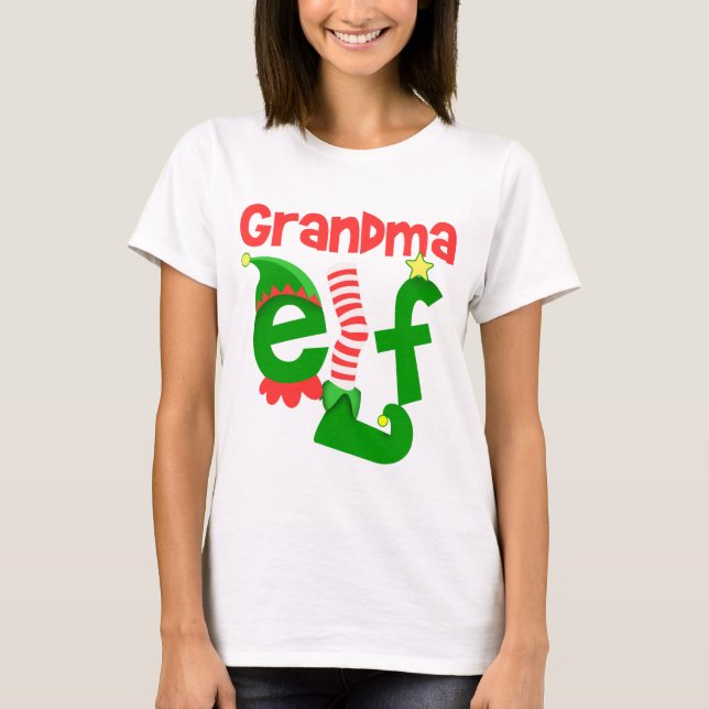 Grandma elf T-Shirt (Front)