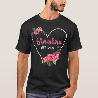 Grandma Est 2022 Grandma To Be , Pregnancy Announc T-Shirt