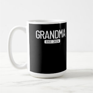 Grandma Est. 2024 New Grandparent Women's Grandma Coffee Mug