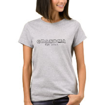 Grandma Est. 2027 T-Shirt | Grandma-to-be Gift