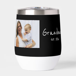 Grandma Est. White script photo
