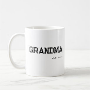 'Grandma' Established Birthday Father's Day Gift Coffee Mug