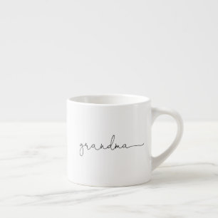 Grandma Established   Grandma Gift Espresso Cup