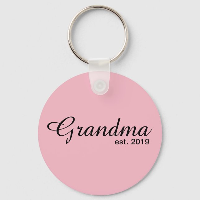 Grandma established key chain (Front)