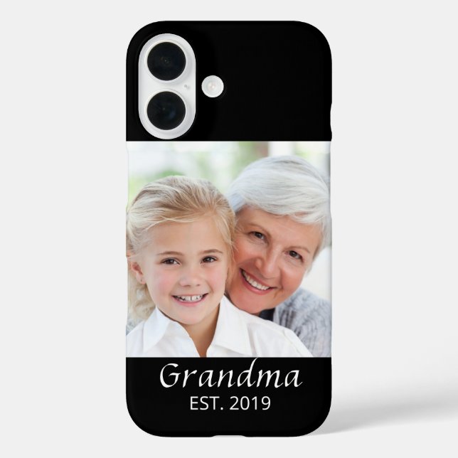 Grandma Established Photo  Case-Mate iPhone Case (Back)