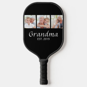 Grandma Established Photo Pickleball Paddle