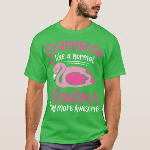 Grandma Flamingo Mothers Day 1 T-Shirt