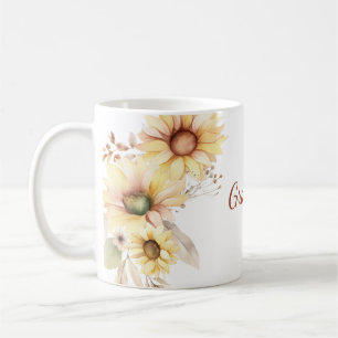 Grandma Floral Botanical  Coffee Mug