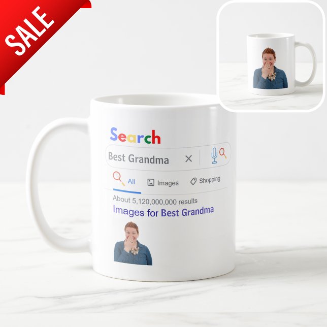 Grandma Gift from Grandkids Grandson Granddaughter Coffee Mug (Creator Uploaded)