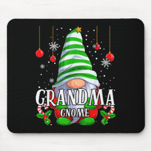 Grandma Gnome Christmas Pajamas Matching Family Gr Mouse Mat