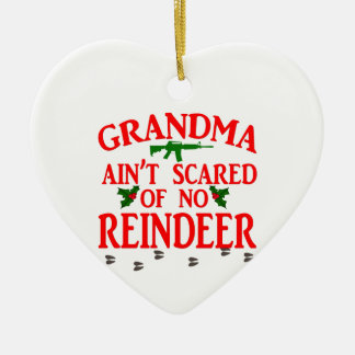Grandma Got Ran Over Ceramic Tree Decoration