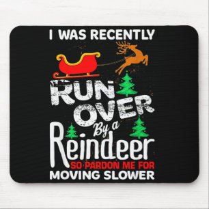Grandma Got Run Over By A Reindeer Christmas So Pa Mouse Mat