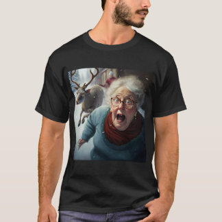 Grandma got run over by reindeer during christmas T-Shirt