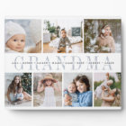 "Grandma" Grandchildren Names 7 Photo Collage
