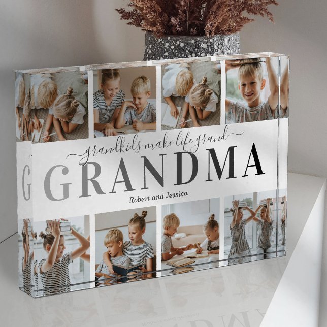 Grandma Grandchildren Photo Block (Creator Uploaded)