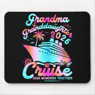 Grandma Granddaughter Cruise 2026 Memories Mothers Mouse Mat