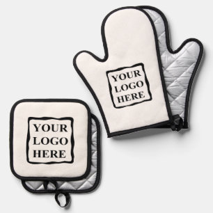 Grandma Grandmother Birthday Personalised Gift  Oven Mitt & Pot Holder Set