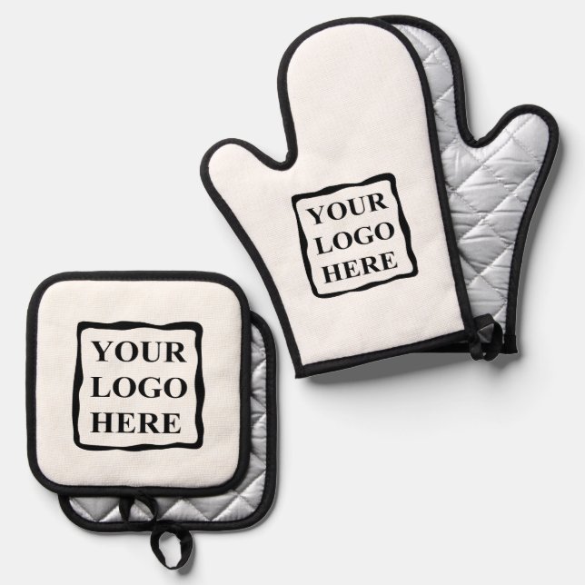 Grandma Grandmother Birthday Personalised Gift  Oven Mitt & Pot Holder Set (Front/Back)