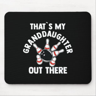 Grandma Grandpa Bowling Mouse Mat