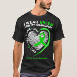 Grandma Grandpa Gift Green Grandson Cerebral T-Shirt<br><div class="desc">Grandma Grandpa Gift Green Grandson Cerebral Check out our family t shirts selection for the very best in unique or custom,  handmade pieces from our clothing shops.</div>