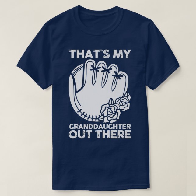 Grandma Grandpa Grandson Baseball  T-Shirt (Design Front)