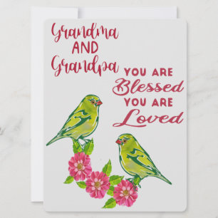 Grandma & Grandpa Holiday Card