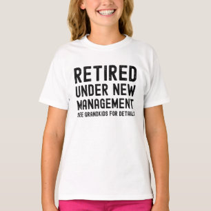 grandma grandpa retirement fathers mother's day T-Shirt