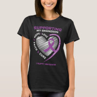Grandma Grandpa Women Purple Men Grandson Epilepsy