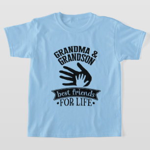 Grandma Grandson best friends T-Shirt