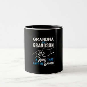 Grandma & Grandson Bond Premium Two-Tone Coffee Mug