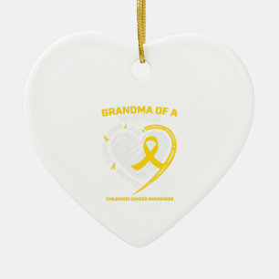 Grandma Grandson Granddaughter Childhood Gift Ceramic Tree Decoration