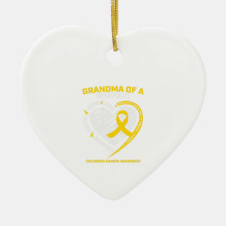 Grandma Grandson Granddaughter Childhood Gift Ceramic Tree Decoration
