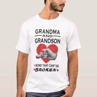 Grandma Grandson Shirt, Grandma and Grandson Bond  T-Shirt