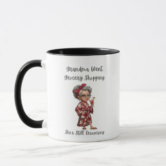 Grandma Grocery Shopping Mug