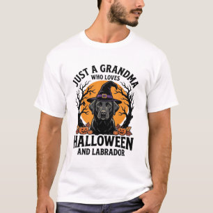 Grandma Halloween Labrador Funny Vintage_1 T-Shirt