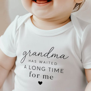Grandma Has Waited Baby  Bodysuit