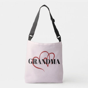 grandma heart1 crossbody bag