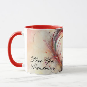 Grandma Hearts Love Mug