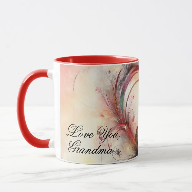 Grandma Hearts Love Mug (Left)
