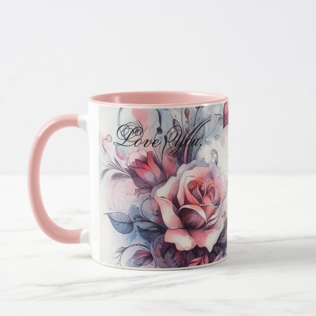 Grandma Hearts Love Mug (Left)