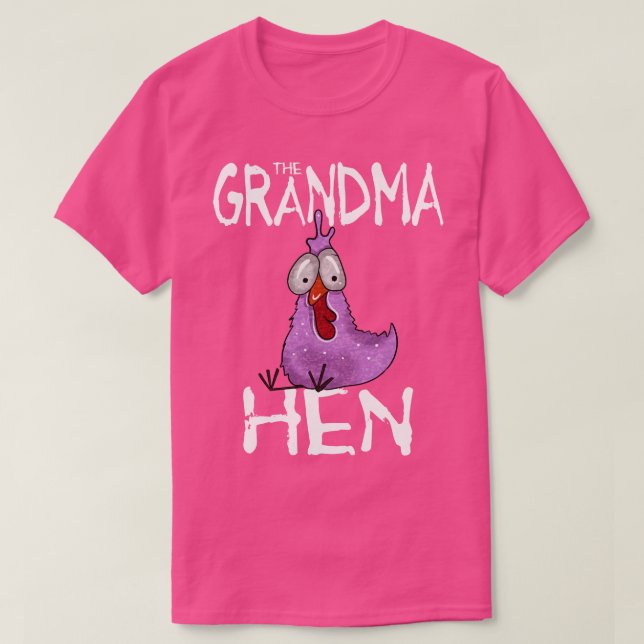 Grandma Hen Chicken Mum Family Partnerlook Farm Fa T-Shirt (Design Front)