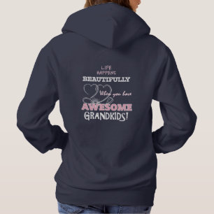 Grandma Hoodies Awesome Grandkids Hoodie custom