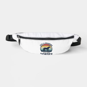 Grandma Horse Lover Vintage Western Shirt Design Bum Bags