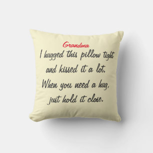 Grandma Hug Pillow