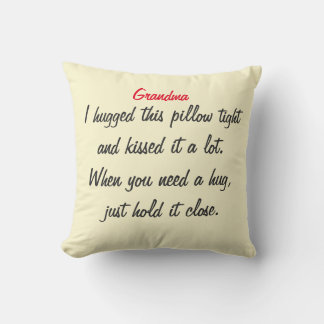 Grandma Hug Pillow: A Soft and Comforting Embrace Cushion