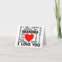 Grandma I Love You