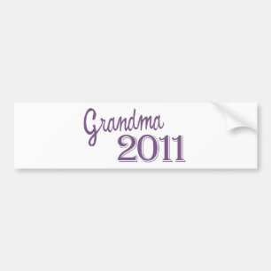 Grandma in 2011 bumper sticker