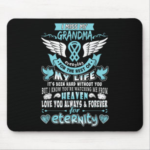 Grandma Is My Guardian Angel Missing Memorial Day Mouse Mat