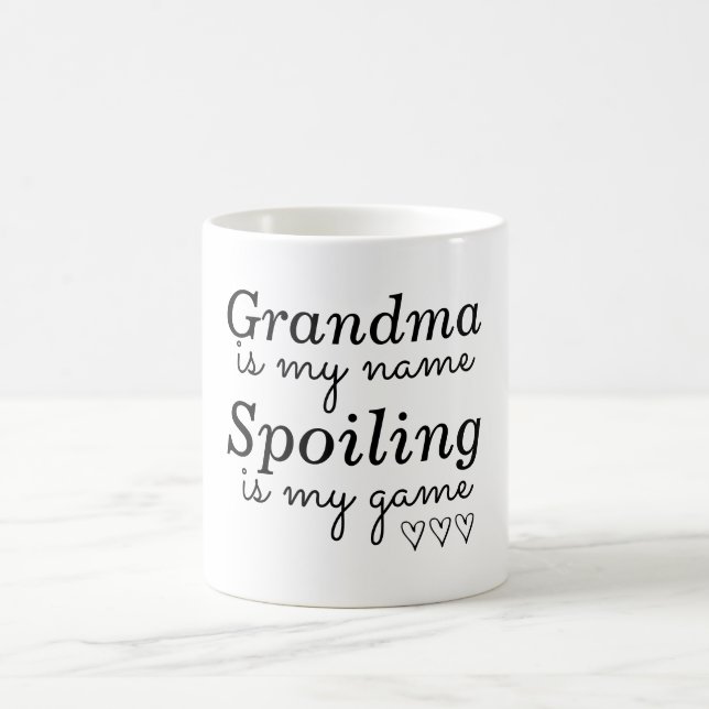 Grandma is my name coffee mug (Center)